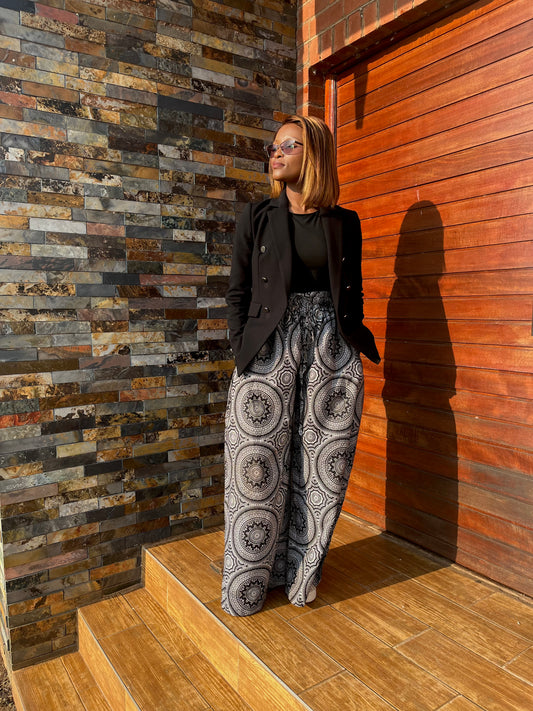 ORBIT-ANKARA PALAZZO PANTS